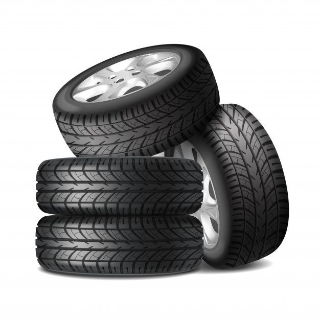 Conjunto-completo-realista-de-rodas-de-carro-_-Vetor-Gratis